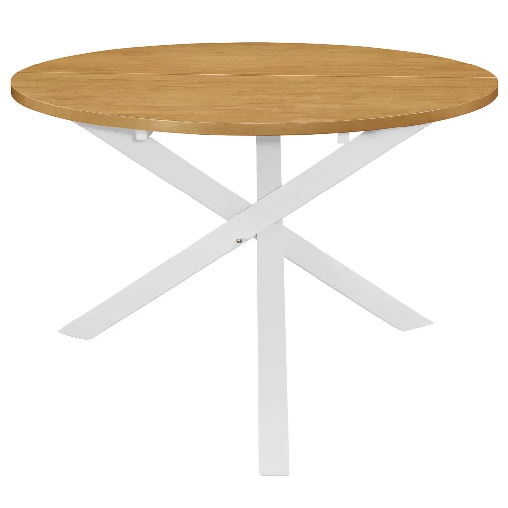 Set per Sala da Pranzo 5 pz in MDF Bianco 276402