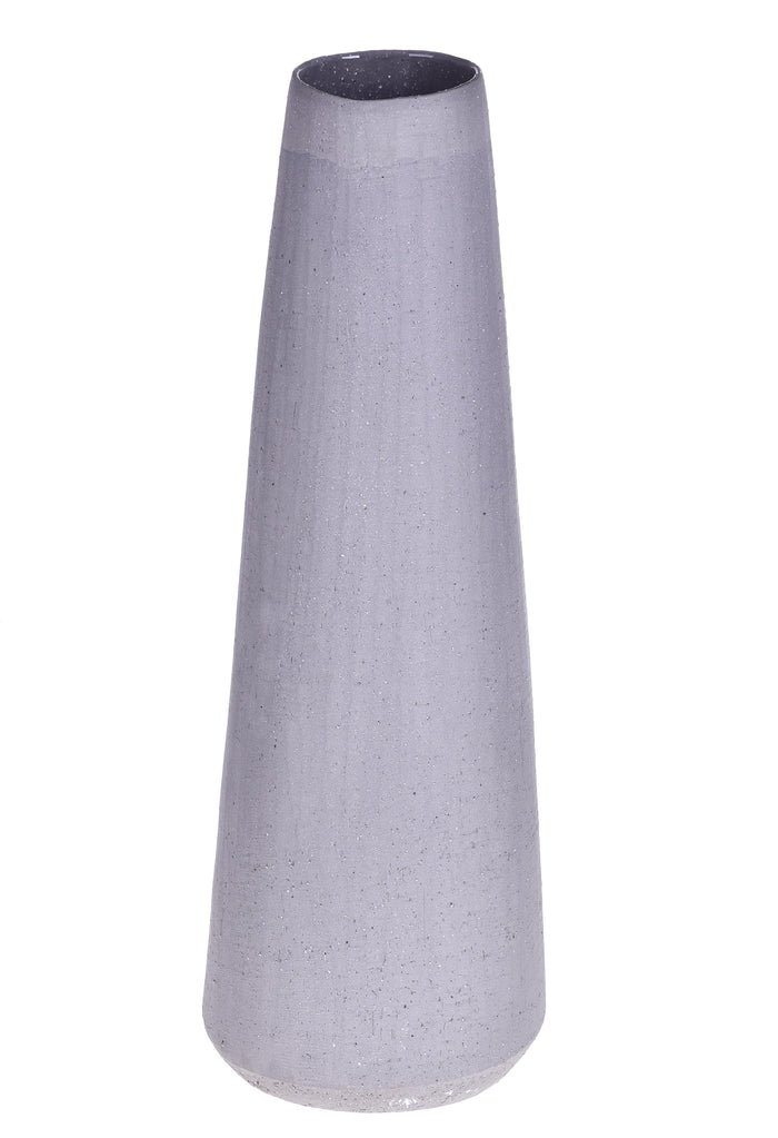 Vaso Cachepot Grey in Ceramica H 54 cm