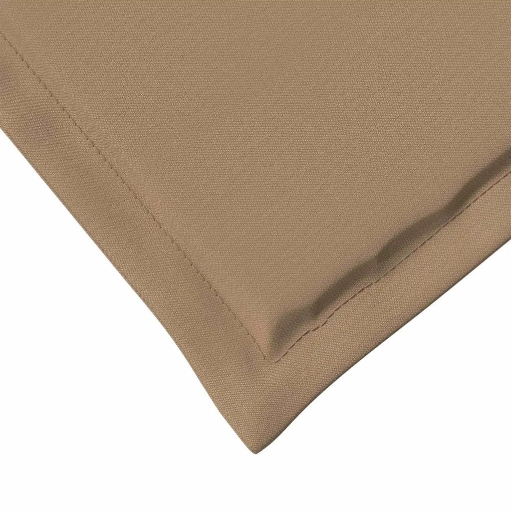 Cuscini per Seduta 2 pcs Tortora 47 x 36 x 2 cm Poliestere 899967