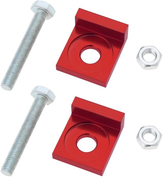 Cacciaviti a catena 12mm con testa a gola - Cacciaviti per motocicletta - Cacciaviti CNC - 2 pezzi - Rosso - Metallo duraturo - Cacciaviti per catena