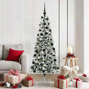 Albero di Natale Artificiale con Rami Pieghevoli 180 cm