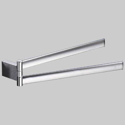 PORTASALVIETTE A SNODO KENT  Ottone Cromato Cm 37     GEDY