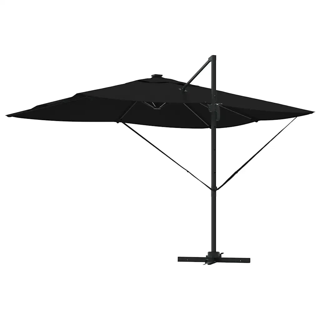 Ombrellone Nero 352 x 251 x 265 cm Poliestere e Alluminio 42003331