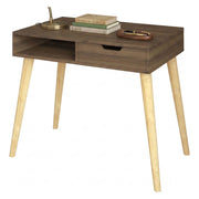 Santerno, Consolle un Vano, 90x60x80h cm Marrone Noce