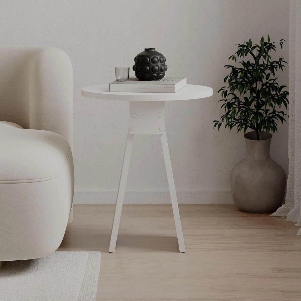 Tavolino da salotto Chen bianco – Eleganza minimalista per ogni ambiente