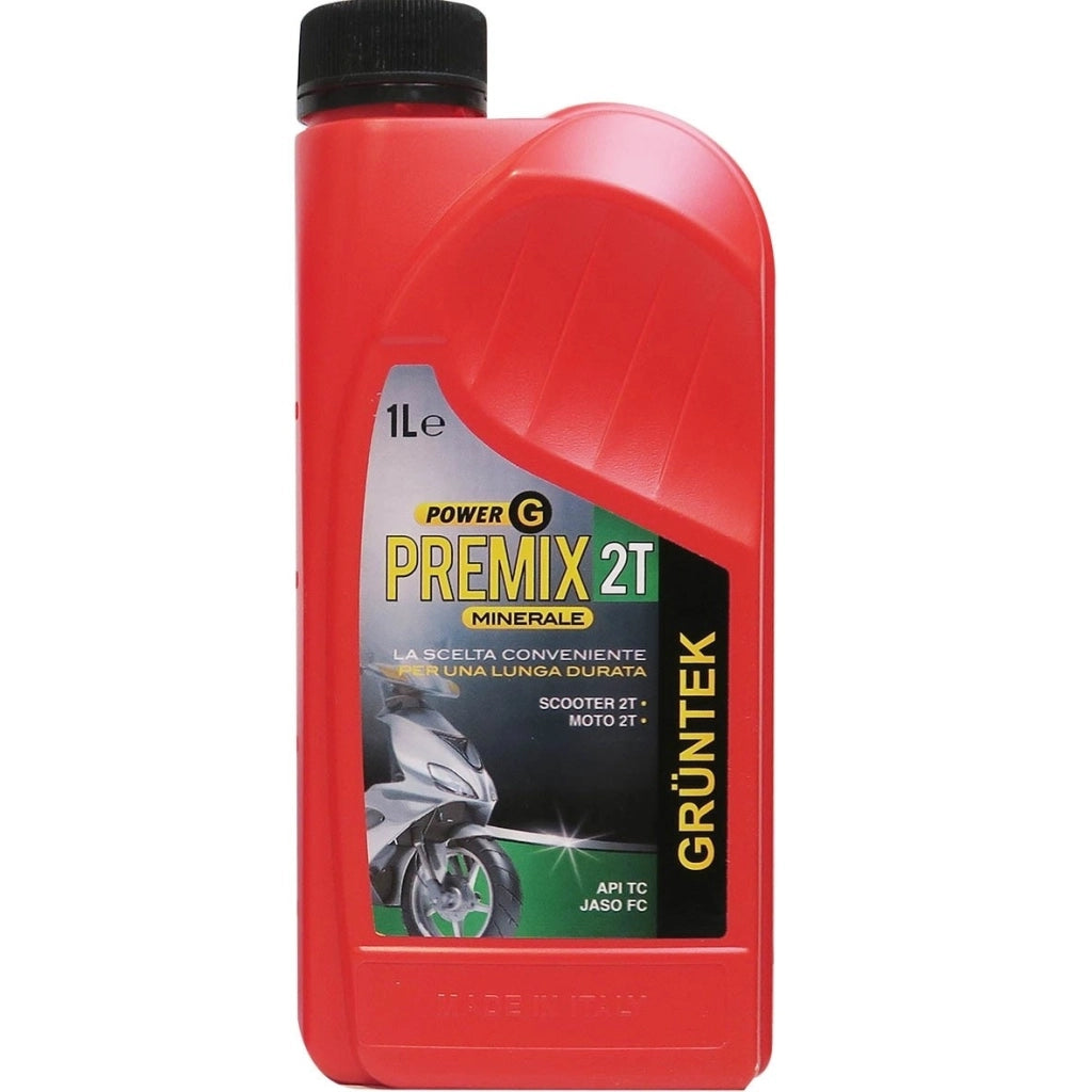 OLIO MOTO GRUNTEK PREMIX 2T 1L API TC JASO FC