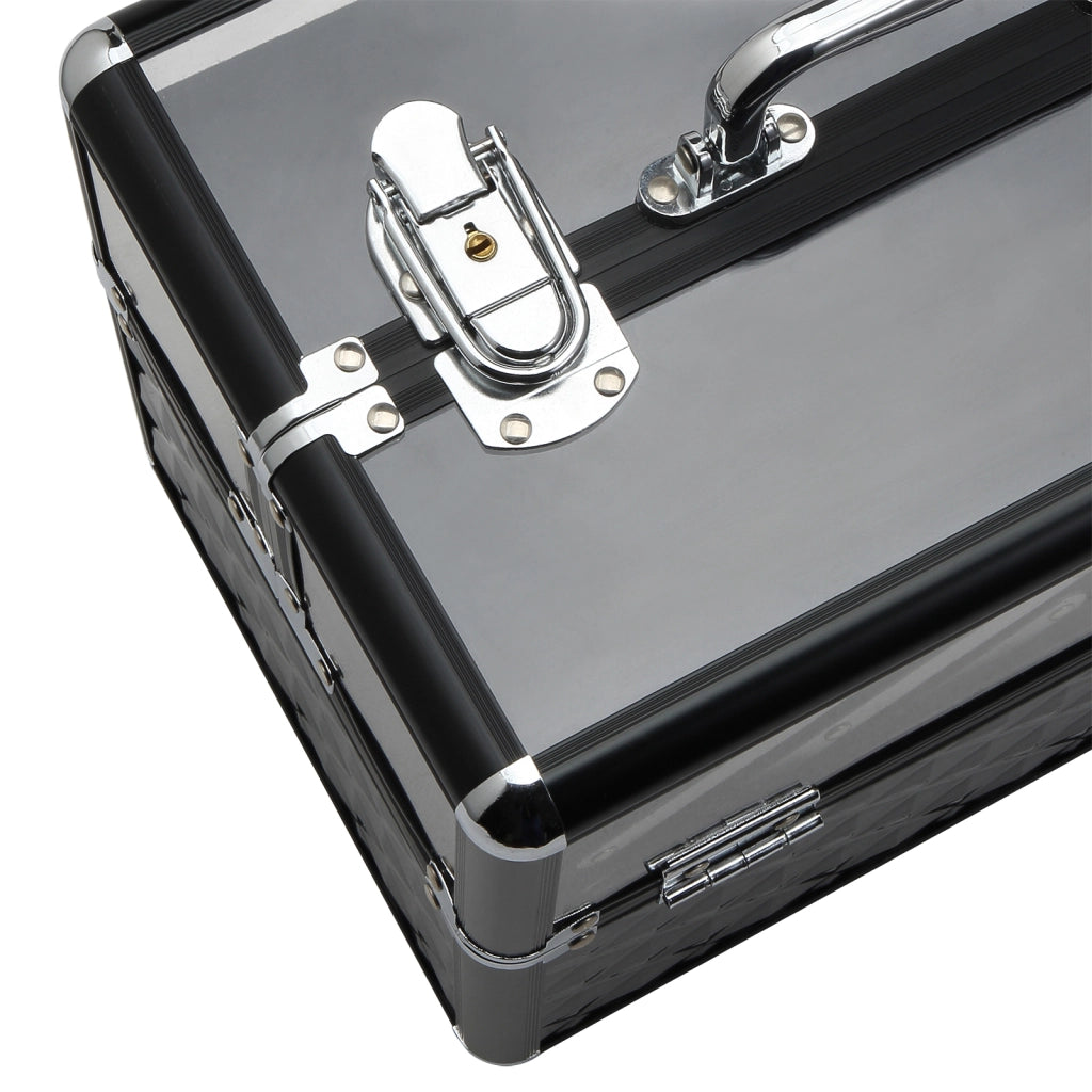 Valigetta Trucchi da Viaggio Professionale ¨C zephmum ¨C Nero 30x18.5x22 cm