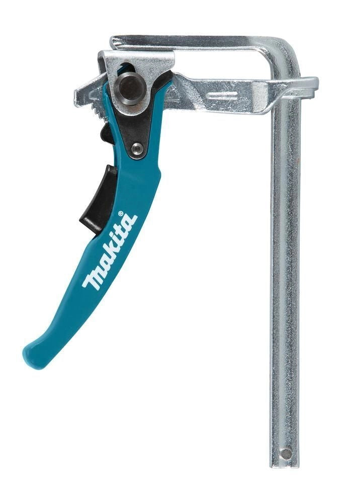 Makita 199826-6 Set di Morsetti a Sgancio Rapido per Guide 2 Pezzi Acciaio Blu - Argento colore Blu - Argento