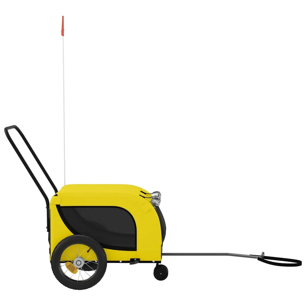 Rimorchio/carrello giallo per animali domestici 02_0044314