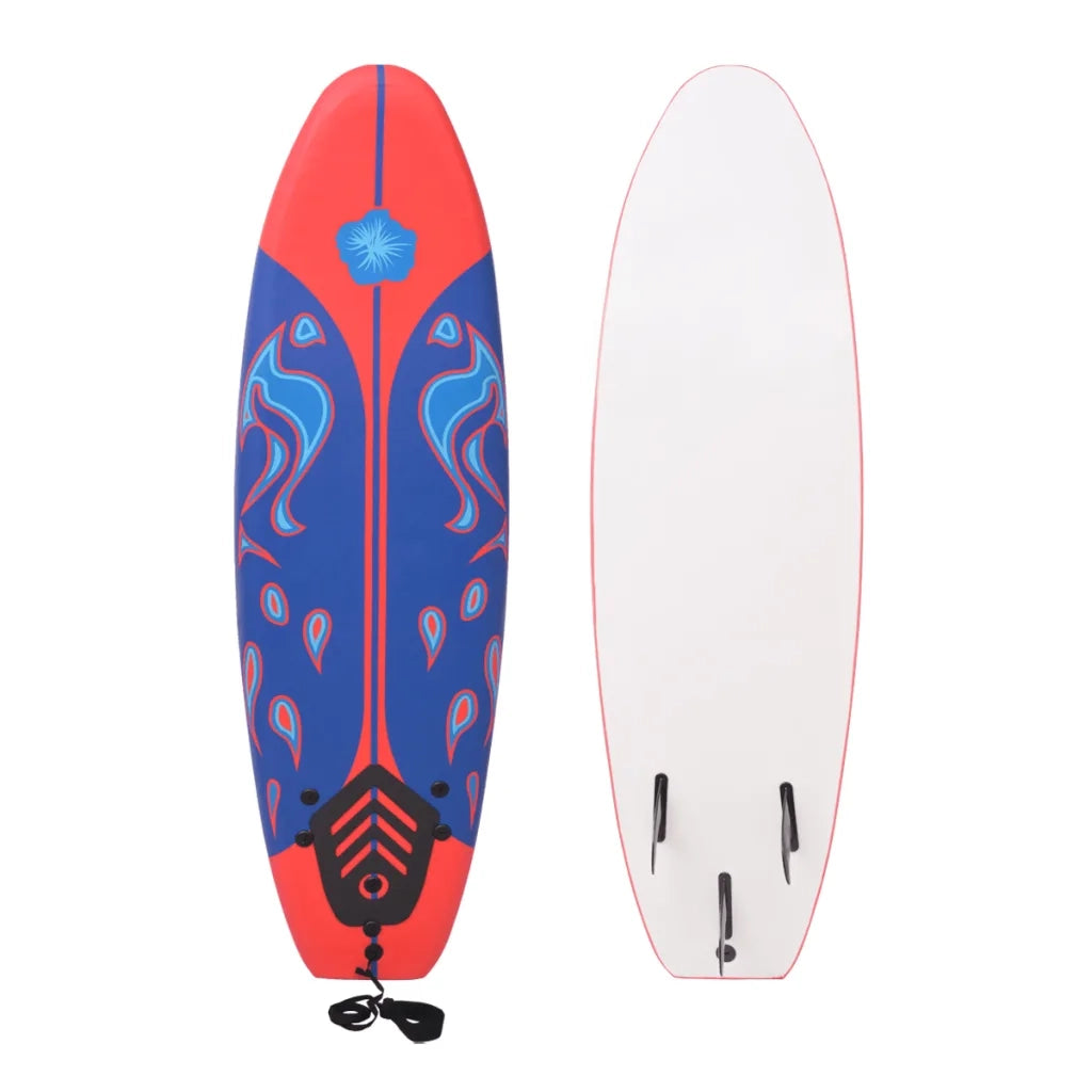 Tavola da Surf Blu e Rossa 170 cm 91258