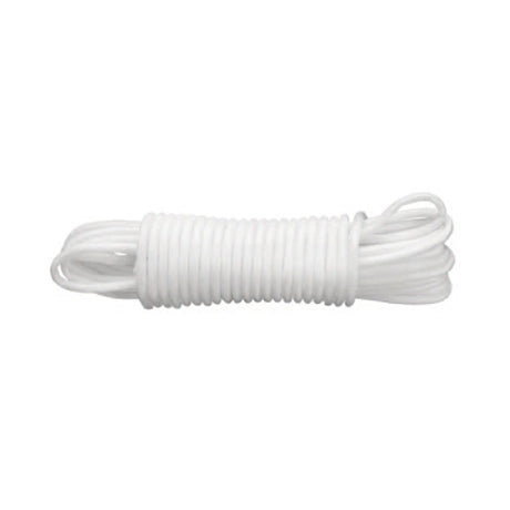 Cavo in plastica bianca Ã˜ 5 mm. per stendibiancheria 10 mt.