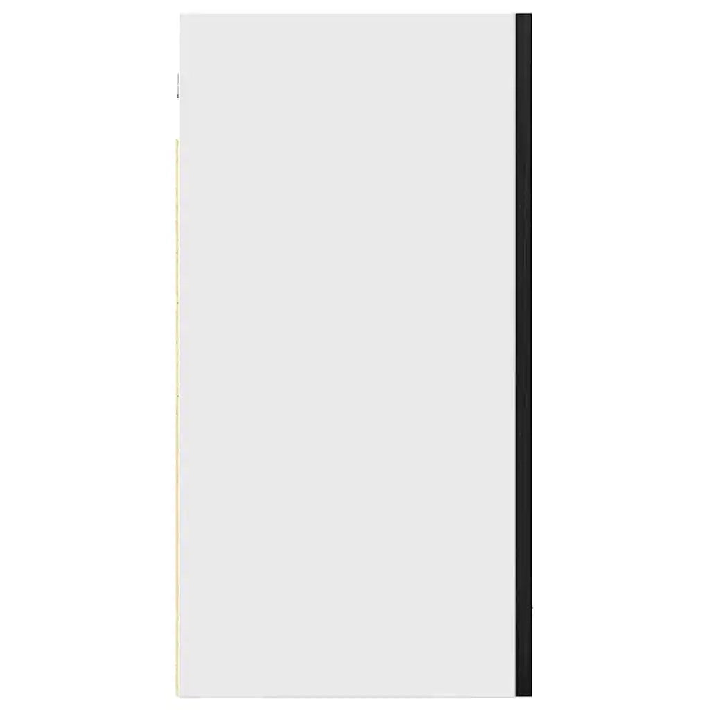 Pensile pensile Rovere Nero 40x31x60 cm in Legno Multistrato 863141