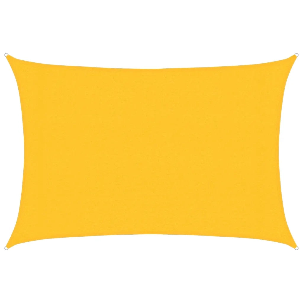 Vela Parasole 160 g/m² Gialla 3x5 m in HDPE 311569