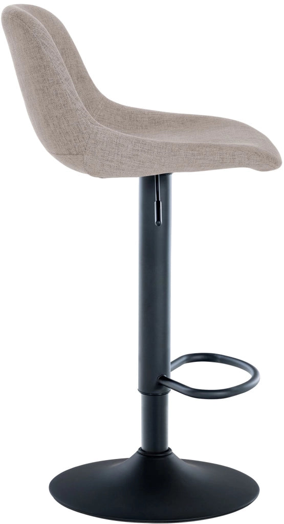 Sgabello Loft crema,Tessuto