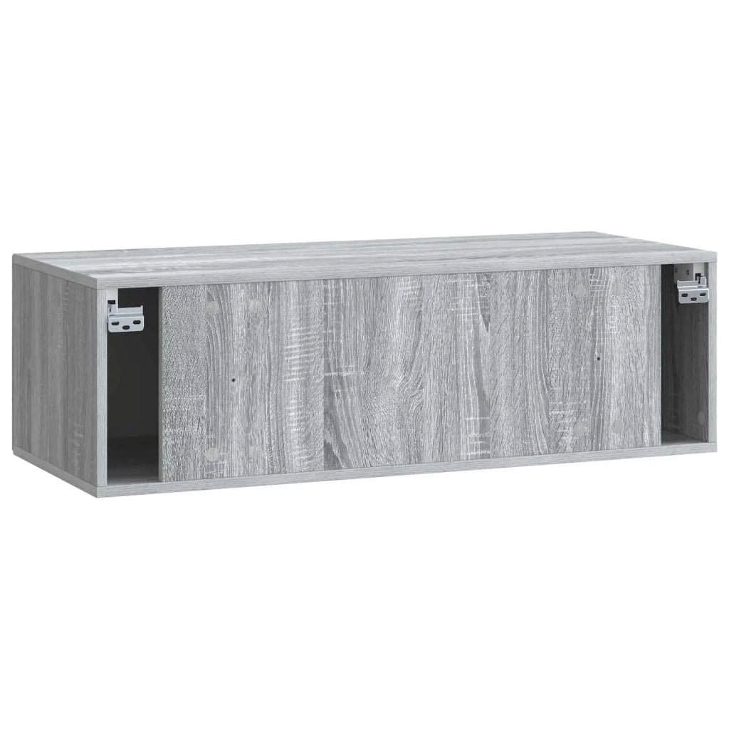 Mobile Porta TV da Muro Grigio Sonoma 98 x 41 x 30 cm