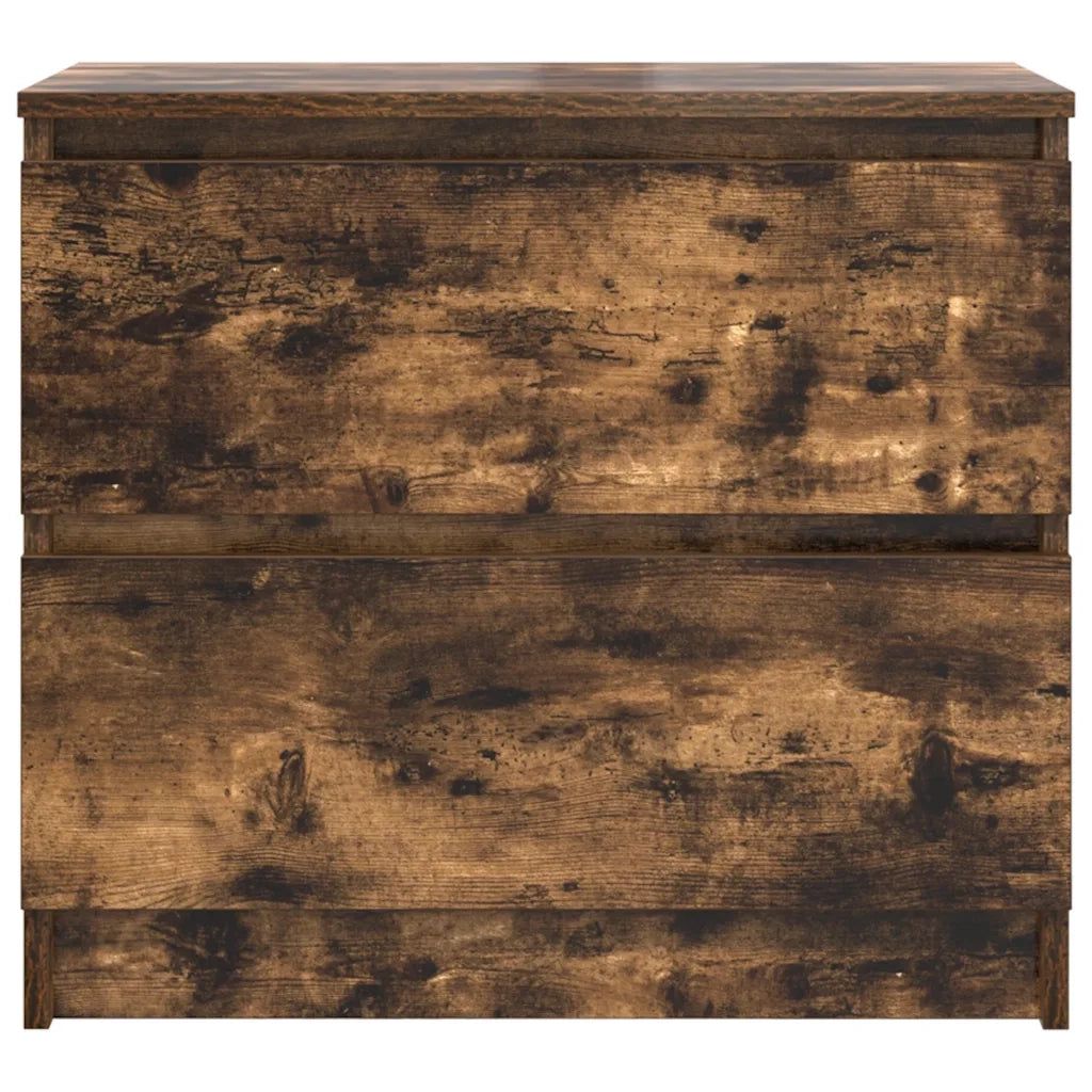 Mobile TV-Credenza per TV-Console TV Rovere Fumo 60x35x54 cm in Legno Multistrato