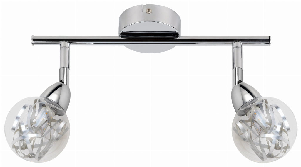 Plafoniera LED Candellux BOLO 92-67586 cromo 2 luci