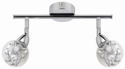 Plafoniera LED Candellux BOLO 92-67586 cromo 2 luci
