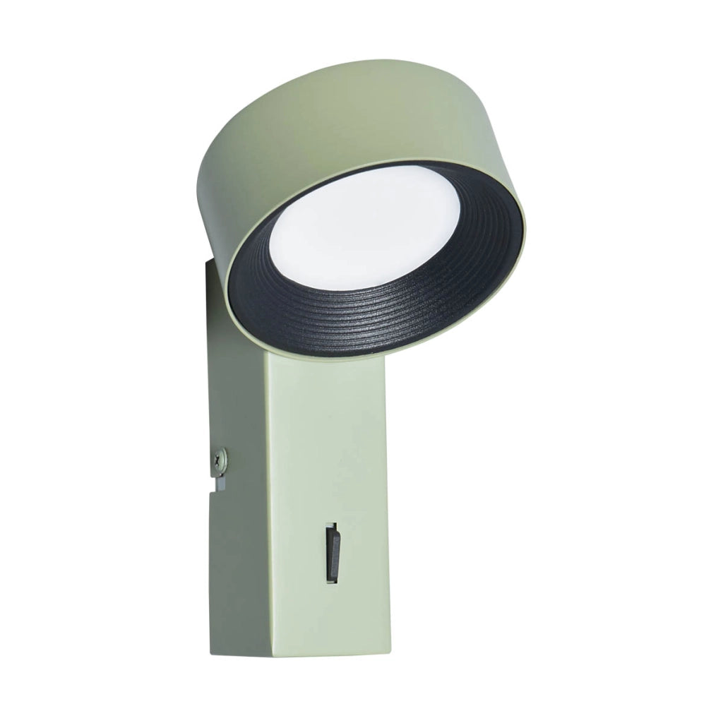 Applique moderna verde tonda LED 1,8W OTAL Italux IP20