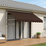 Tenda retrattile manuale Marrone 300 cm 42037048