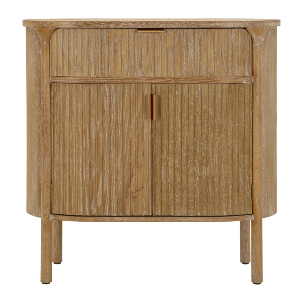 Credenza VKH767, Marrone, Legno, 81x46x82 cm