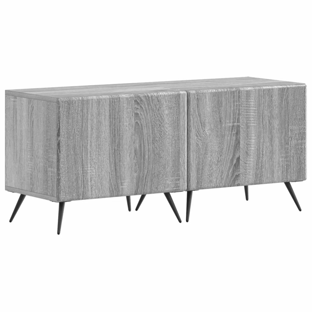 Mobile TV LED a 5 pezzi Sonoma grigio Legno ingegnerizzato 3416929