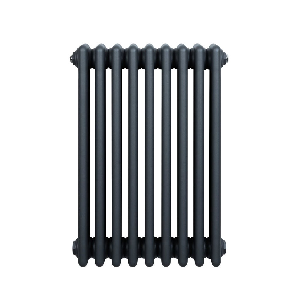Radiatore Tradizionale 4 Colonne Orizzontale Antracite 600 x 425 mm