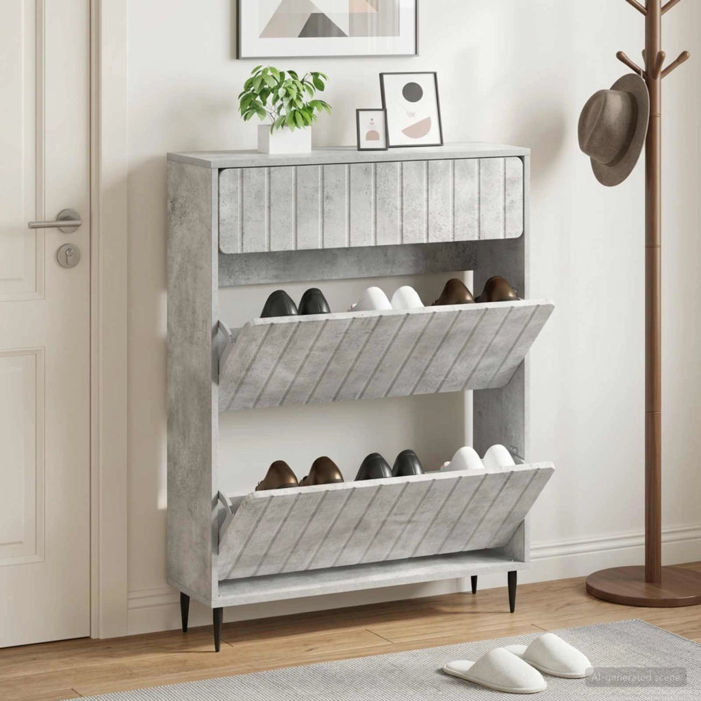 Mobile per scarpe ZWOLLE 78 x 24 x 103 cm Legno ingegnerizzato 896438
