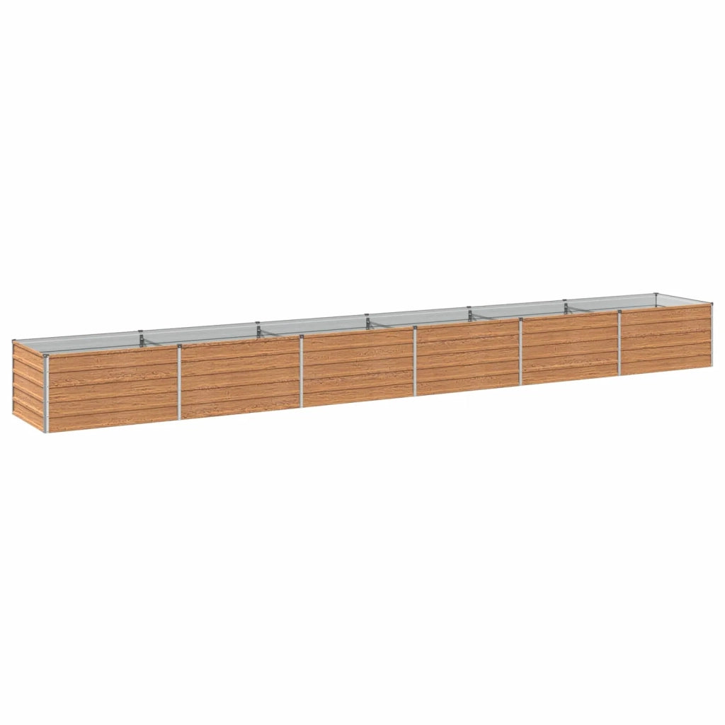 Letto rialzato da giardino Marrone legno 600 x 80 x 55 cm 8006449