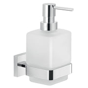 Dosasapone con erogatore in ottone da muro in ottone, alluminio e Cromall A081 Gedy serie ELBA Cromato