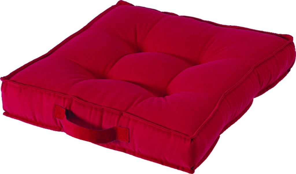 CUSCINO LIVING ROSSO 50x50xH10 cm.
