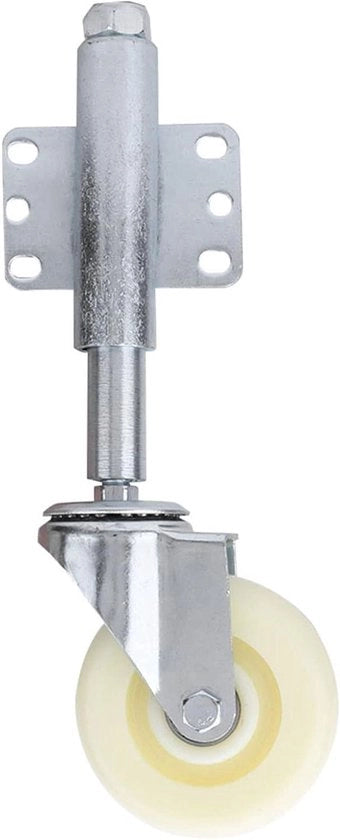 Veloce Veer per Porta in Acciaio con Capacità di Sostegno 110 Lbs per Porte in Legno o Porte a Tubo per Case Rurali