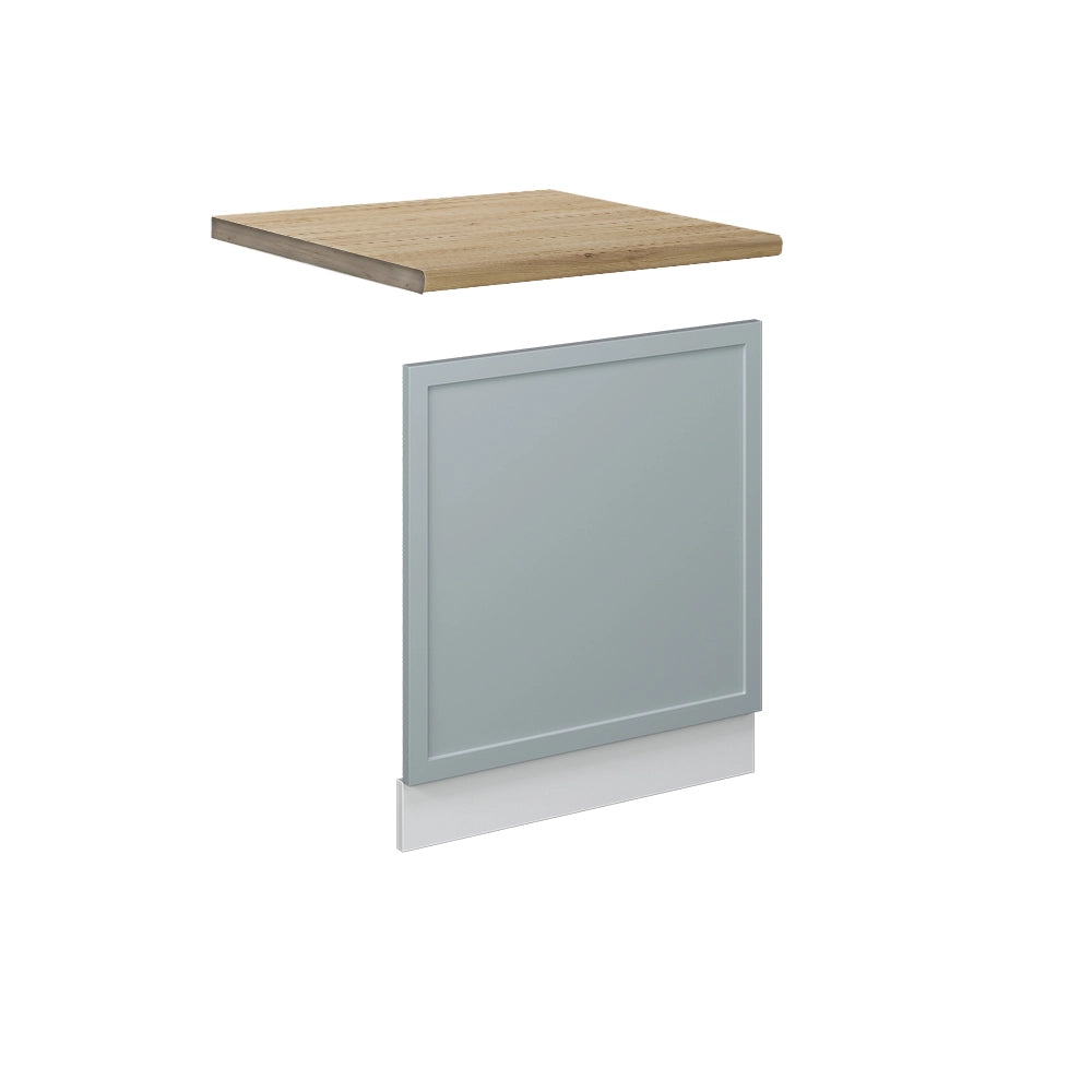 Vicco Pannello frontale Blu-grigio chiaro 60 cm , PL Rovere