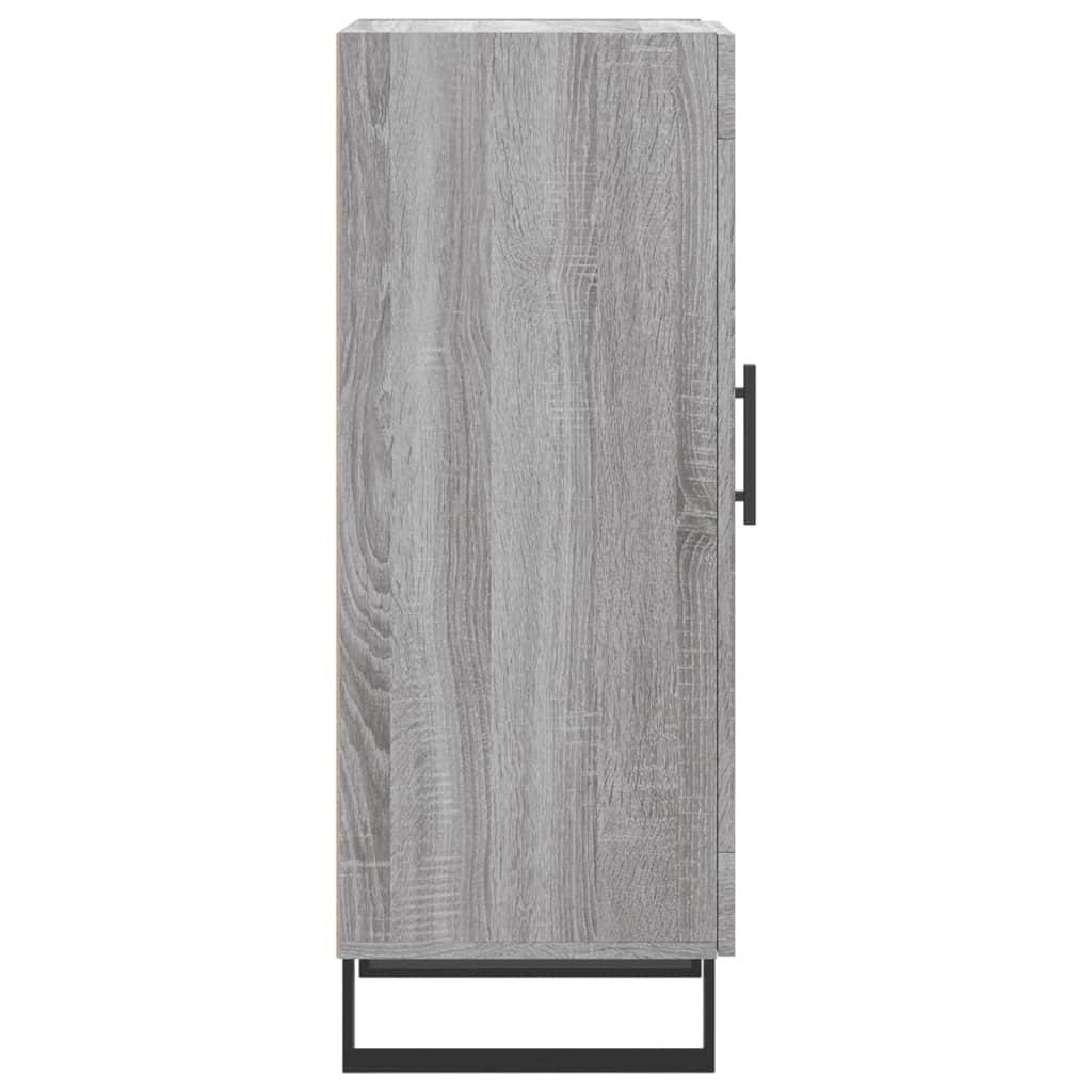 Buffet credenza cassettiera mobiletto mobile contenitore organizer cucina soggiorno Sonoma 34,5 x 34 x 90 cm legno ingegnerizzato grigio 02_0036305