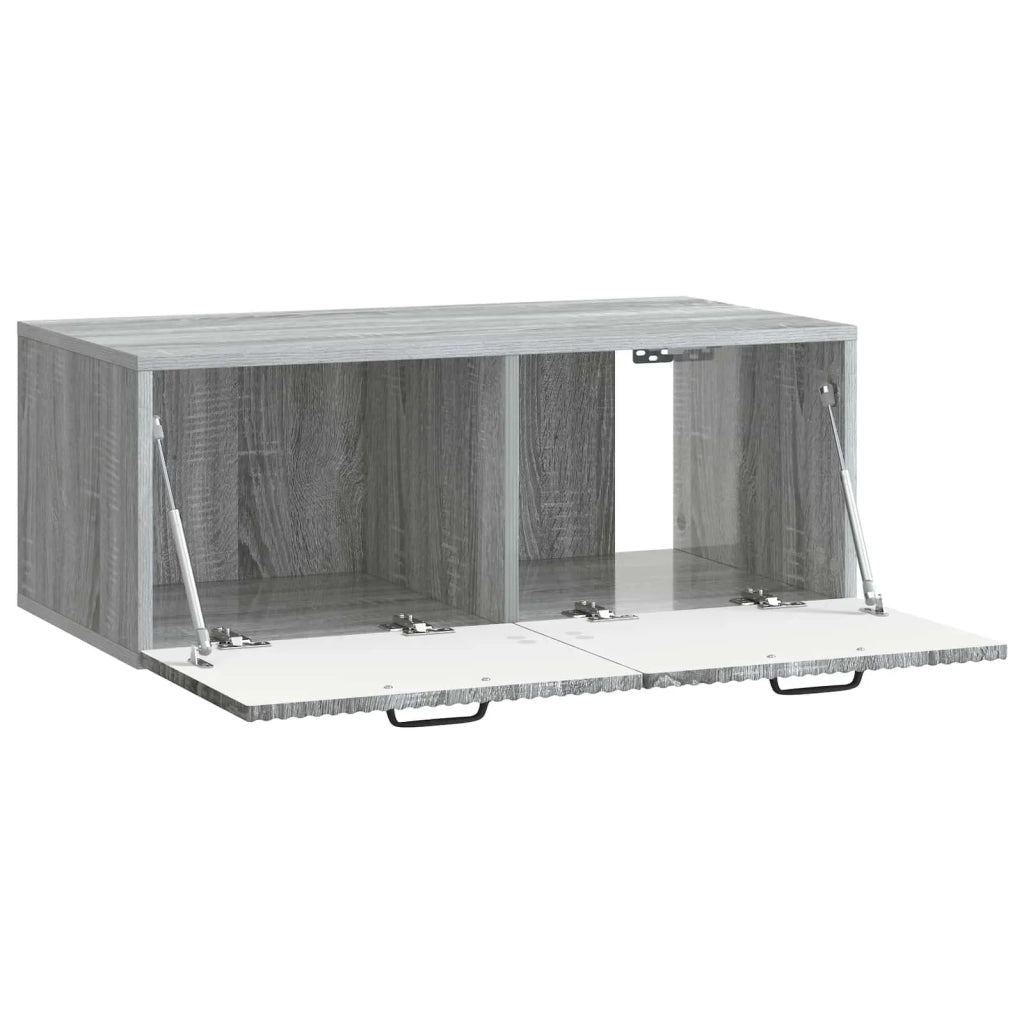 Mobile Porta TV da Muro Grigio Sonoma 78,5 x 41 x 30 cm