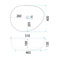 Lavabo Da Appoggio Rea Vanila