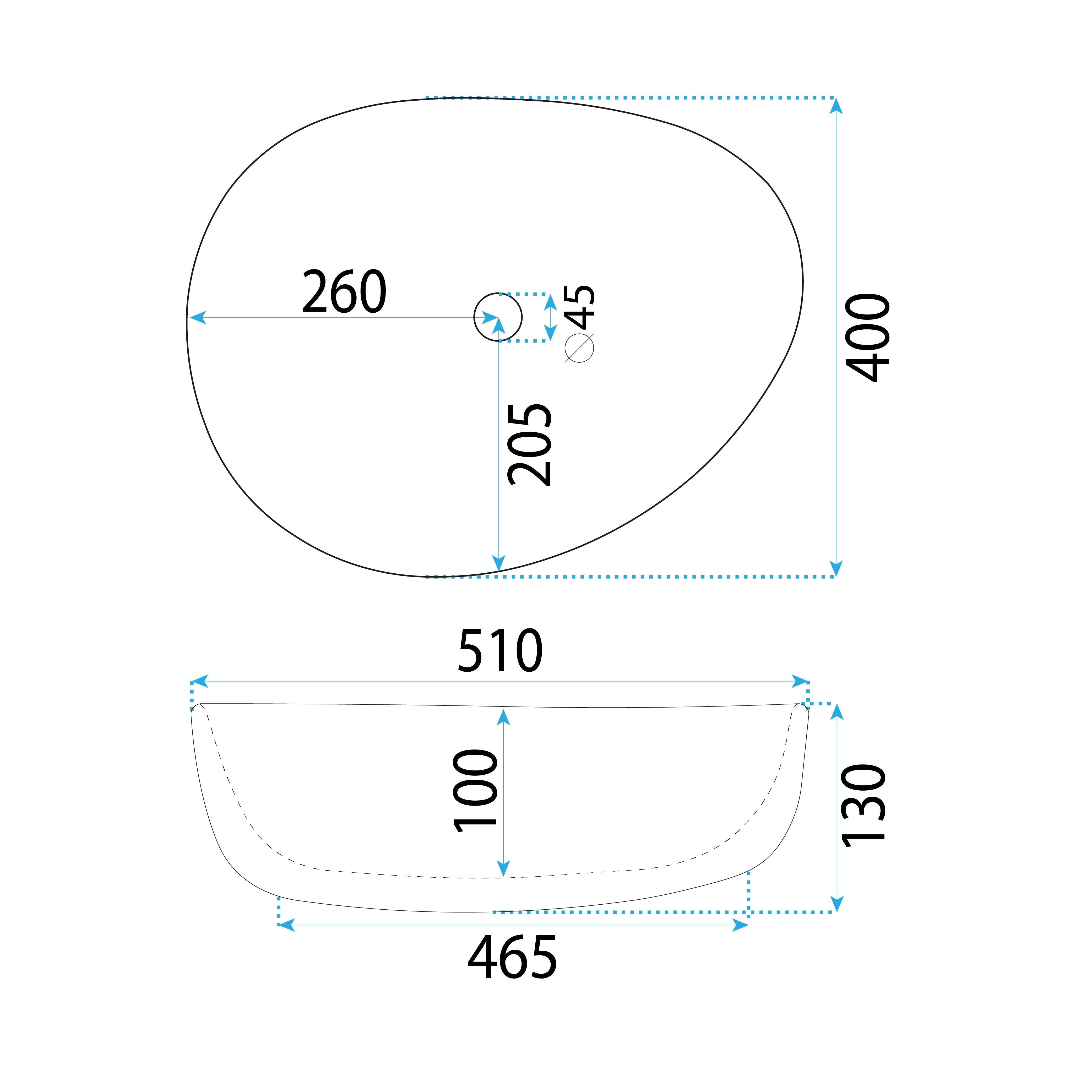Lavabo Da Appoggio Rea Vanila