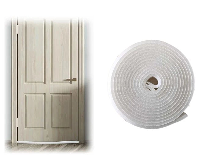 PARAFREDDO PER PORTE E FINESTRE BIANCO mm 20x4 mt - Bianco - GEKO