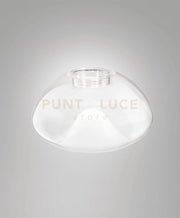3804-52-241 DIFFUSORE IN VETRO TRASPARENTE D.18CM PER 8W