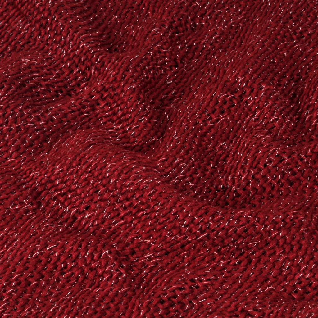 Coperta Borgogna 220 x 250 cm Poliestere