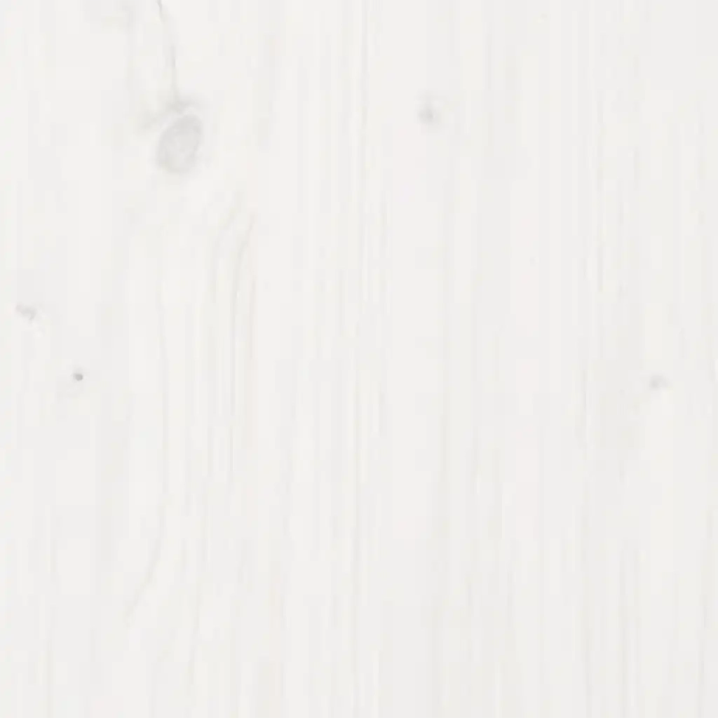 Giroletto-Struttura Letto Bianco in Legno Massello 160x200 cm 580636