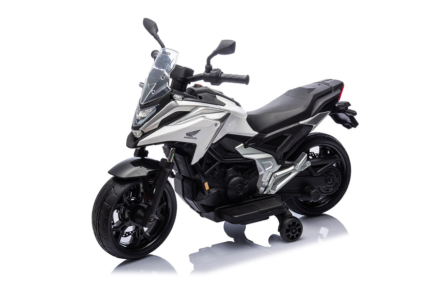 Moto Elettrica per Bambini Licenza Ufficiale Honda NC750X 12V 4,5Ah Bianco