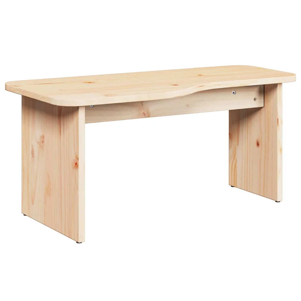 vidaXL Tavolino da salotto 2 pcs Naturale 100 x 69 x 35.5 cm