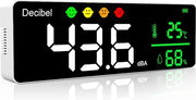 Decibelmeter Digitale misuratore del livello del suono - Preciso - Portata tra 30db e 130db - Misuratore del livello del suono - Display a LED - Misurazione professionale del suono 

Modello: DM-130
Codice prodotto: 12345