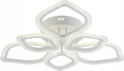 Plafoniera LED 102W 6 luci bianca foglie IP20 Vargo