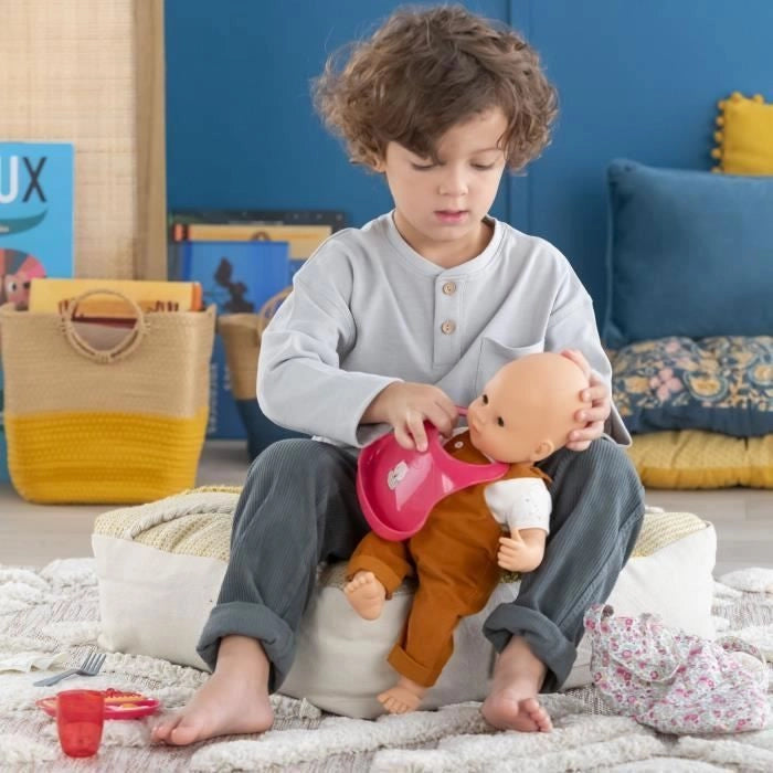 Accessori per neonati - COROLLE - Contenitore per pasti grande - Per bambole da 36 e 42 cm - 11 accessori - Dai 2 anni in su