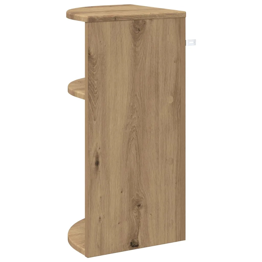 Tavolino Rovere artigianale 29,6 x 29,6 x 60 cm