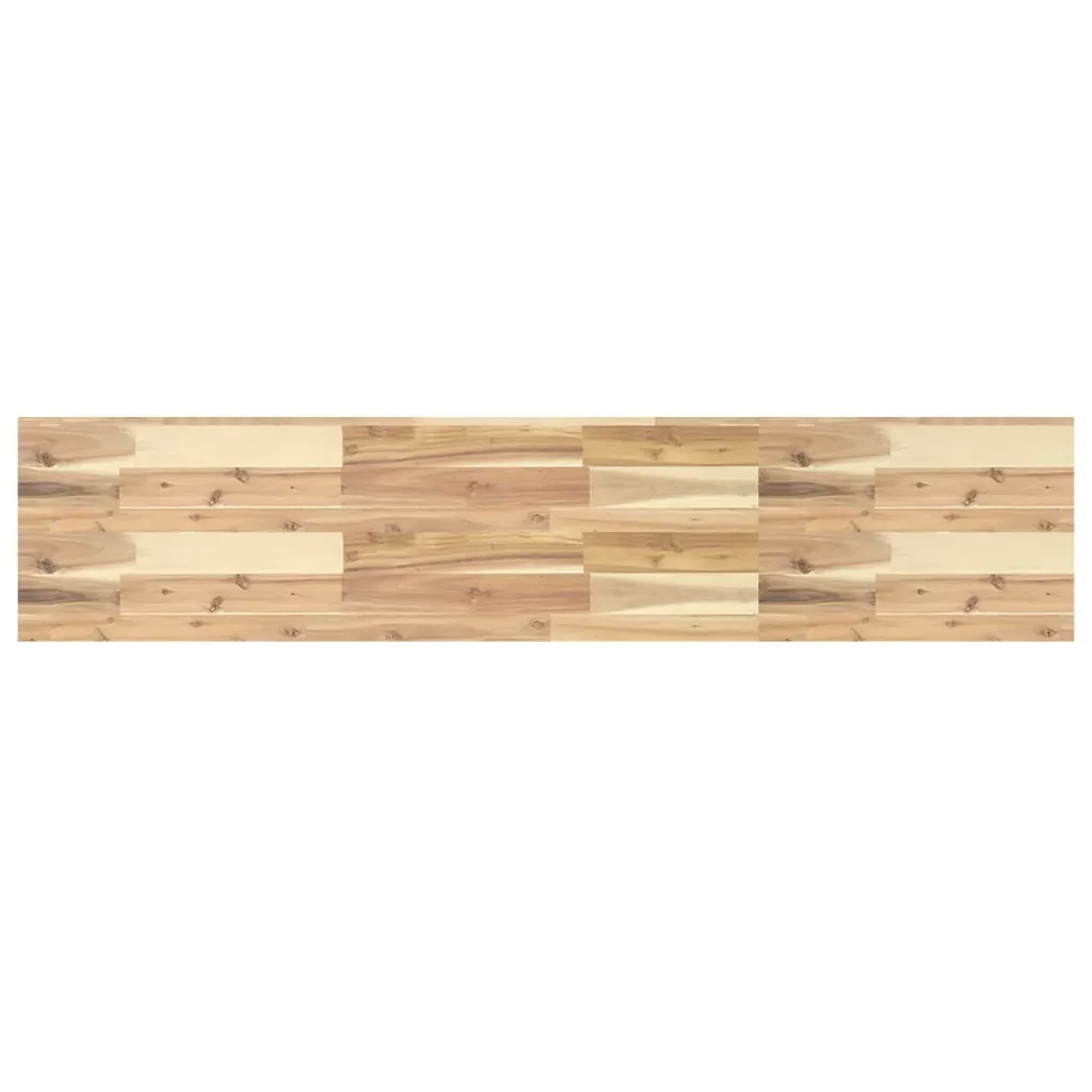Mensole da Parete 3 pz 140x30x4 cm Legno Acacia Non Trattato
