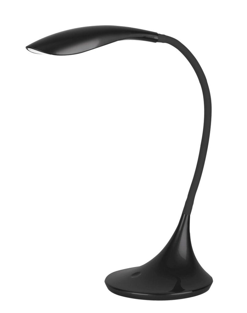 Lampada tavolo nera LED 5,3W dimmerabile Dominic Rabalux