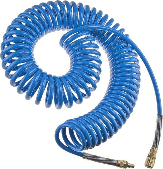 Serpentina pneumatica 15m - diametro interno 8mm - diametro esterno 12mm per applicazioni di attrezzatura e industriali